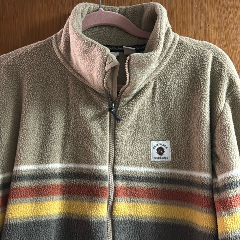 Vintage Quicksilver fleece zip up